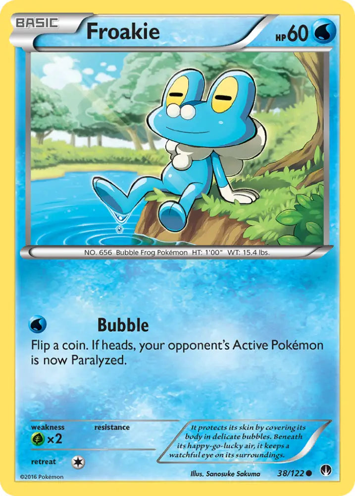 Froakie (38/122) [XY: BREAKpoint] - Pokemon Single