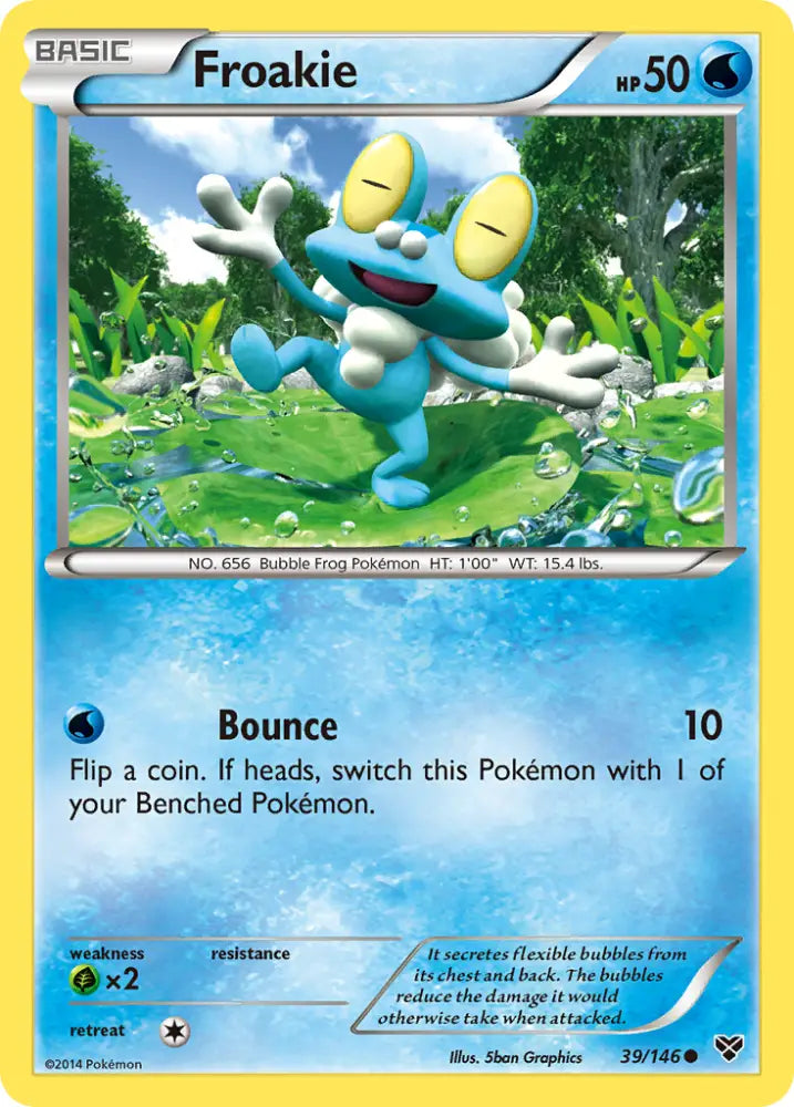 Froakie (39/146) [XY: Base Set] - Pokemon Single