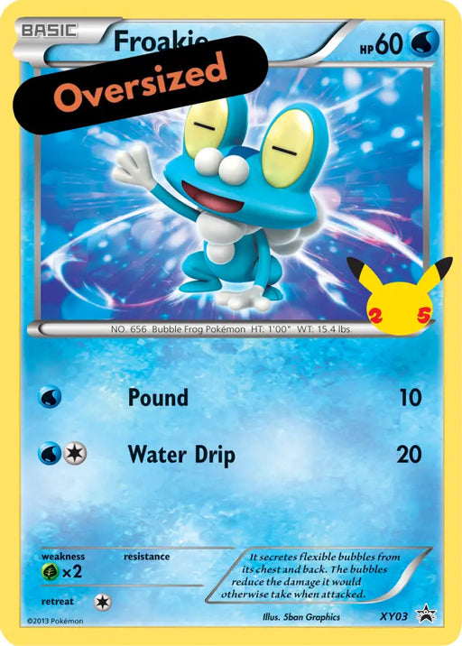 Froakie (XY03) (Jumbo Card) [First Partner Pack] - Pokemon Single