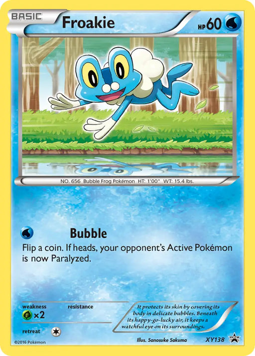 Froakie (XY138) [XY: Black Star Promos] - Pokemon Single
