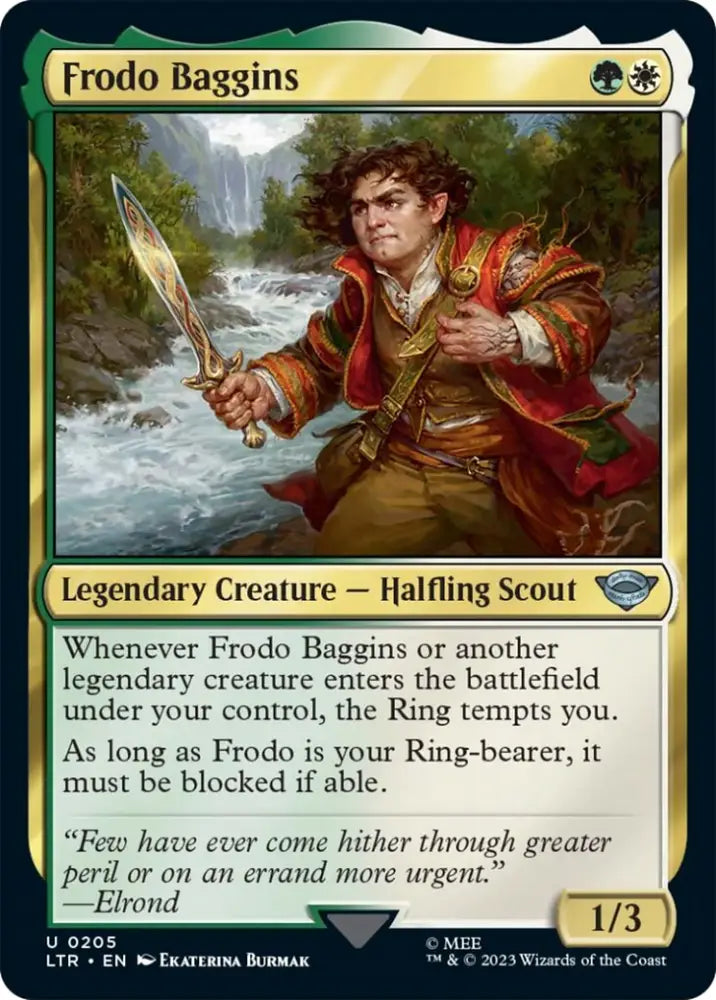 Frodo Baggins [The Lord of the Rings: Tales of Middle-Earth] - MTG Single