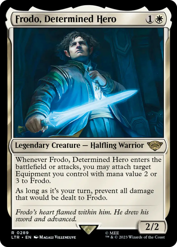 Frodo Determined Hero [The Lord of the Rings: Tales of Middle-Earth] - MTG Single