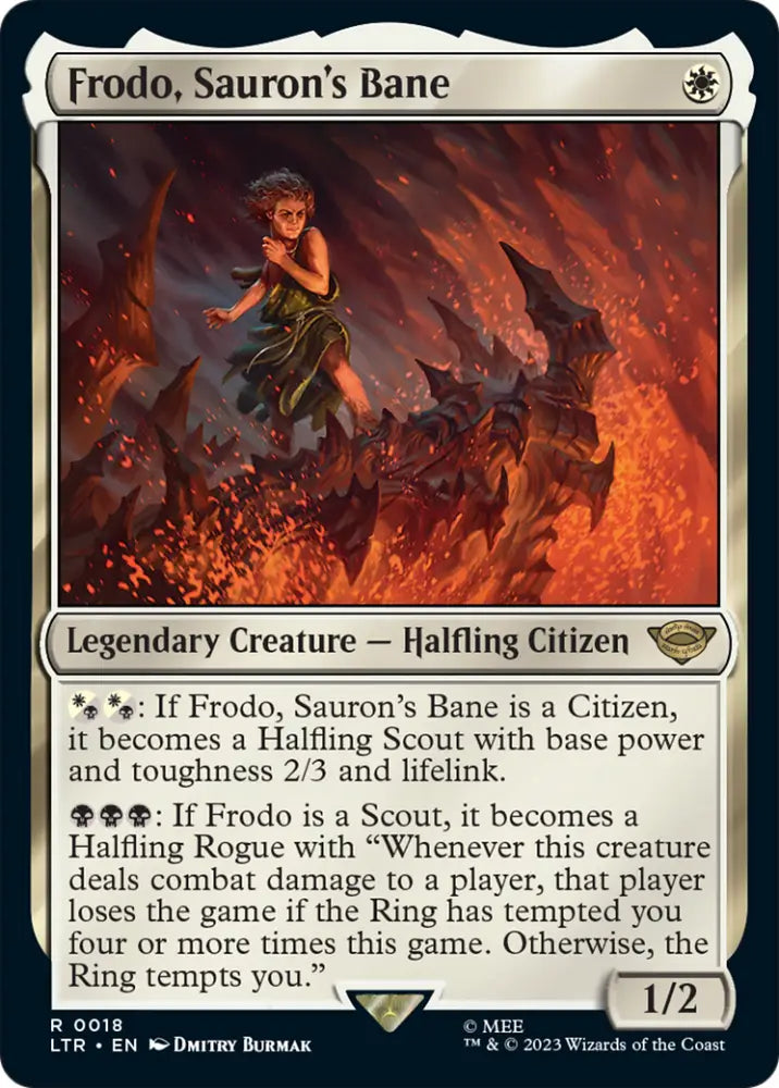 Frodo Sauron’s Bane [The Lord of the Rings: Tales of Middle-Earth] - MTG Single