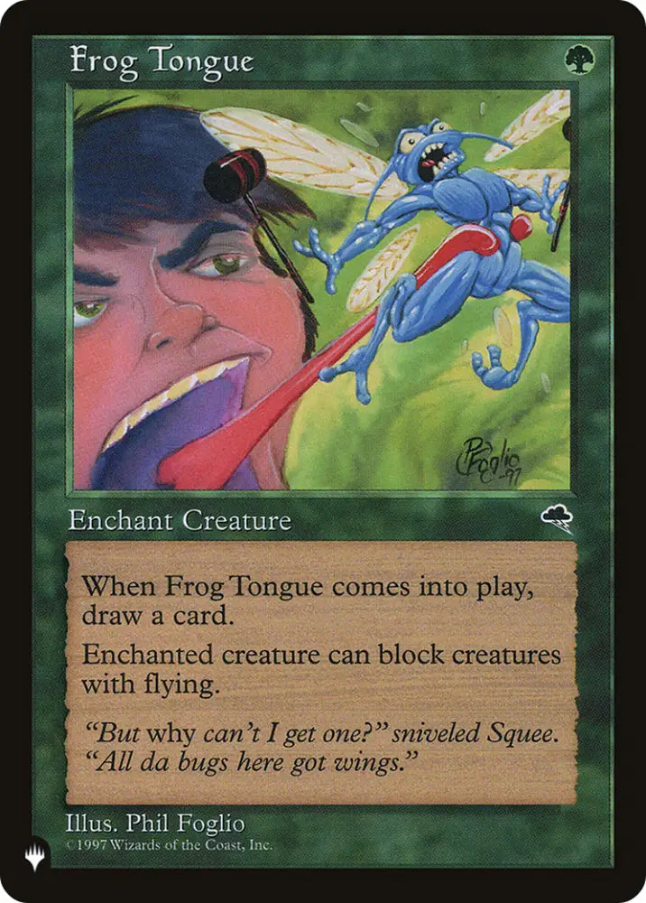 Frog Tongue [The List] - MTG Single