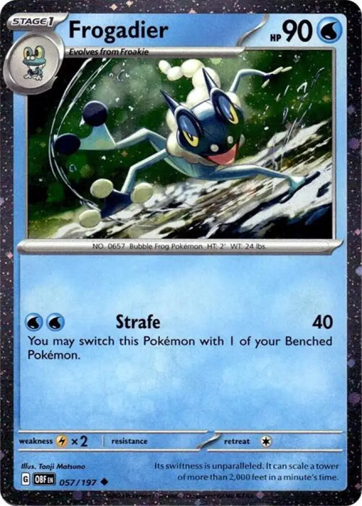 Frogadier (057/167) (Cosmos Hoil) [Miscellaneous Cards] - Pokemon Single