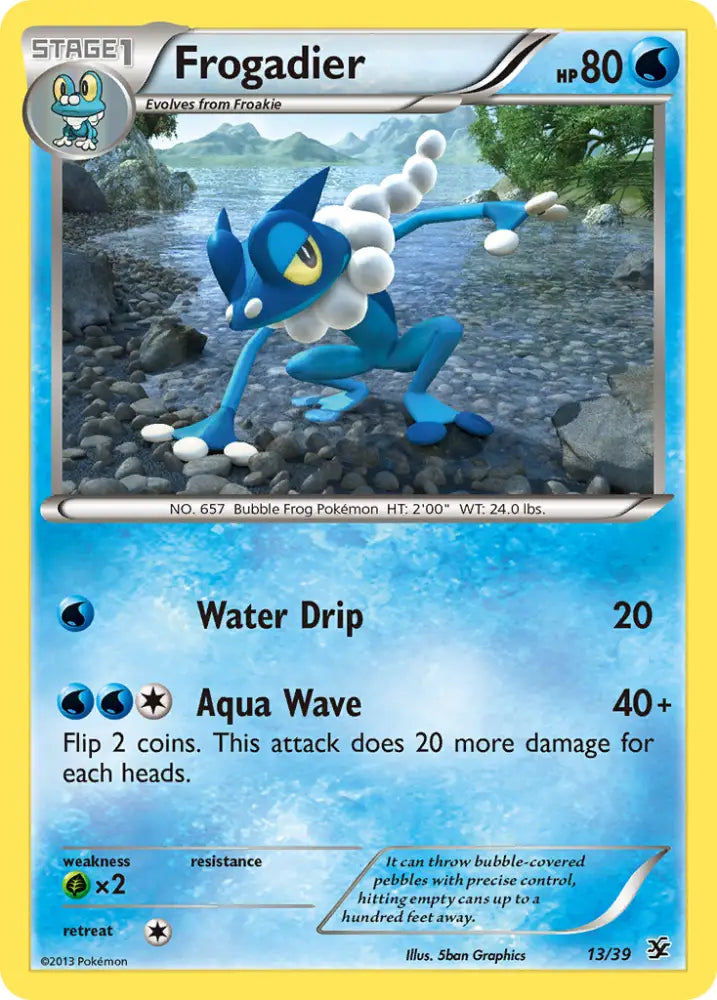 Frogadier (13/39) [XY: Kalos Starter Set] - Pokemon Single