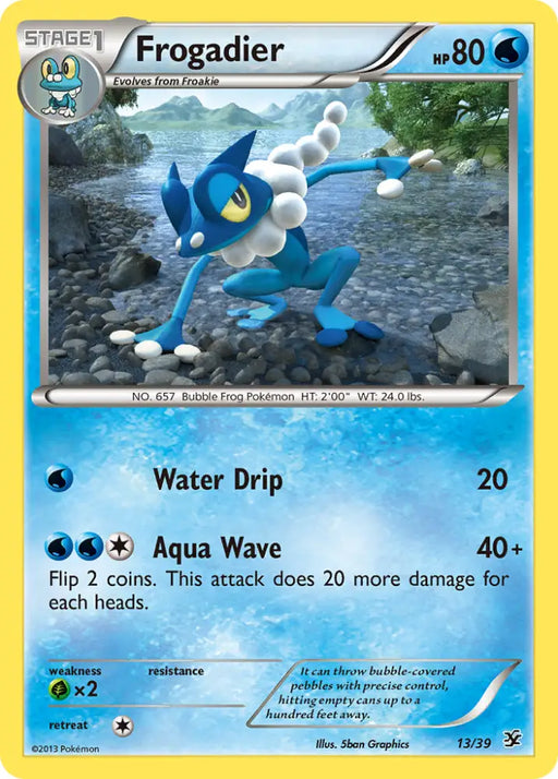 Frogadier (13/39) [XY: Kalos Starter Set] - Pokemon Single