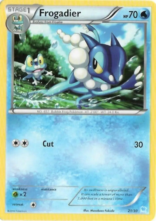 Frogadier (21/30) [XY: Trainer Kit 3 - Suicune] - Pokemon Single
