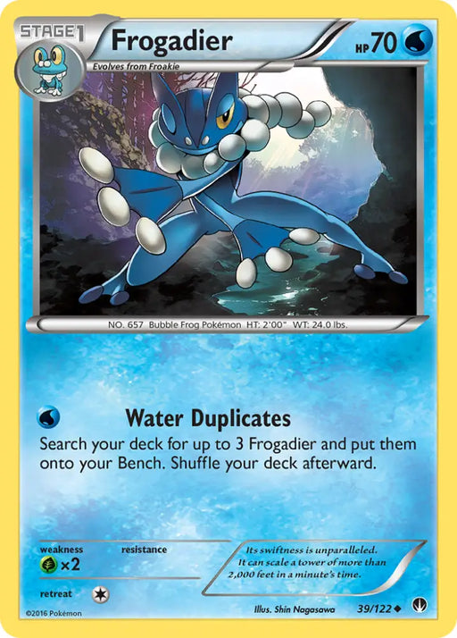 Frogadier (39/122) [XY: BREAKpoint] - Pokemon Single