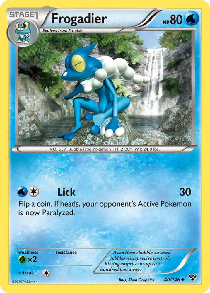 Frogadier (40/146) [XY: Base Set] - Pokemon Single