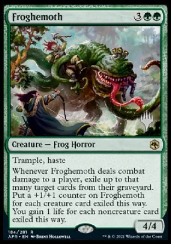 Froghemoth (Promo Pack) [Dungeons & Dragons: Adventures in the Forgotten Realms Promos] - MTG Single