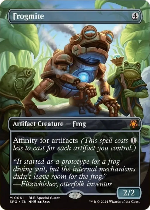Frogmite (Borderless) [Bloomburrow Special Guests] - MTG Single