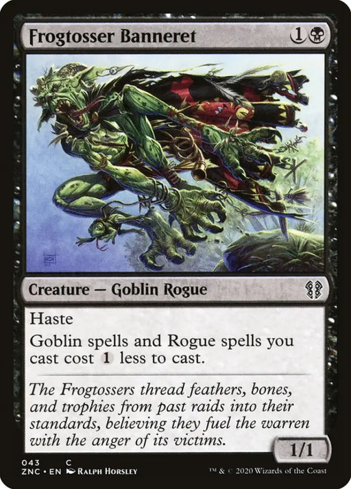 Frogtosser Banneret [Zendikar Rising Commander] - MTG Single