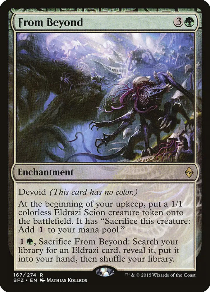 From Beyond [Battle for Zendikar] - MTG Single