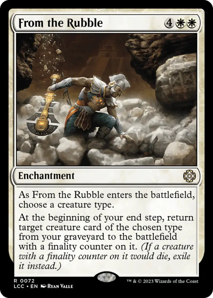 From the Rubble [The Lost Caverns of Ixalan Commander] - MTG Single
