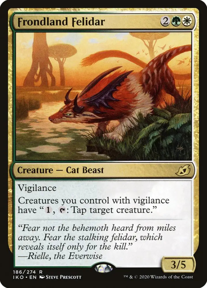 Frondland Felidar [Ikoria: Lair of Behemoths] - MTG Single