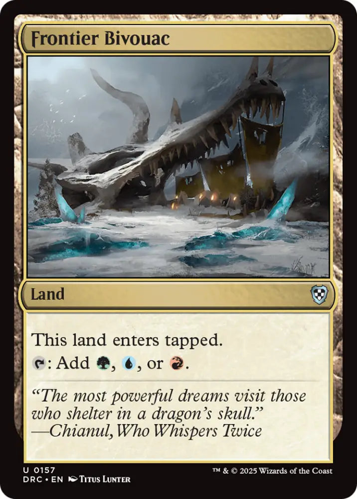 Frontier Bivouac [Aetherdrift Commander] - MTG Single
