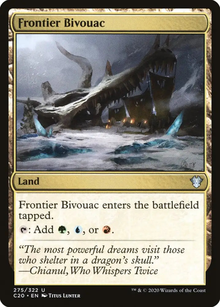 Frontier Bivouac [Commander 2020] - MTG Single