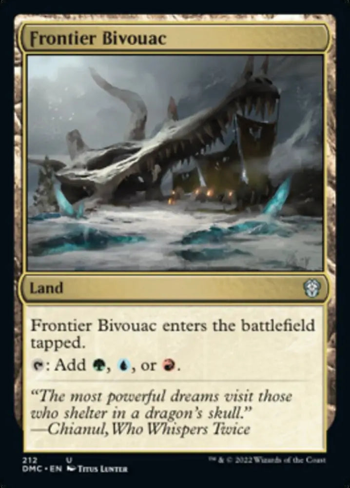 Frontier Bivouac [Dominaria United Commander] - MTG Single