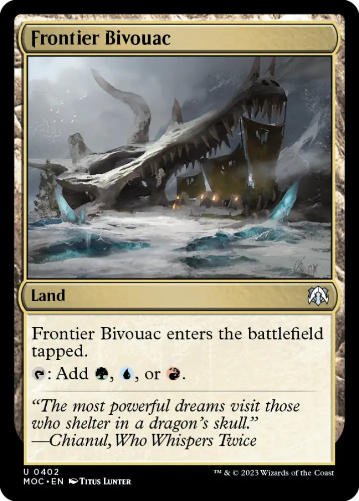 Frontier Bivouac [March of the Machine Commander] - MTG Single
