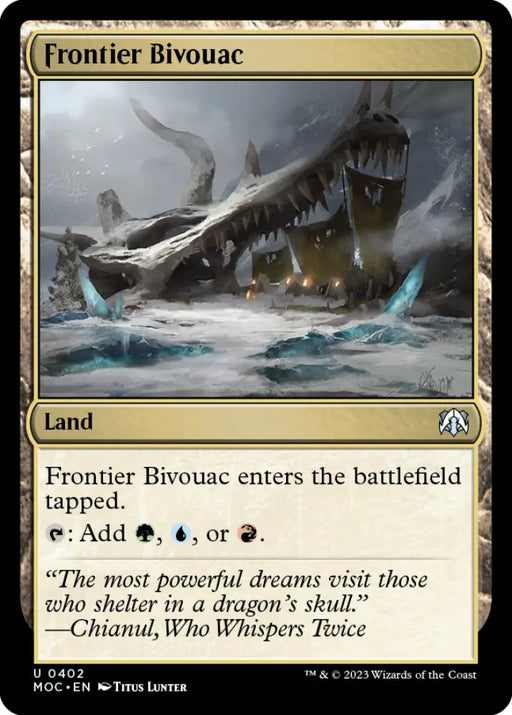 Frontier Bivouac [March of the Machine Commander] - MTG Single