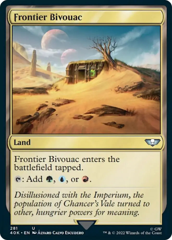 Frontier Bivouac [Warhammer 40,000] - MTG Single