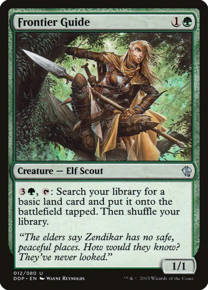 Frontier Guide [Duel Decks: Zendikar vs. Eldrazi] - MTG Single