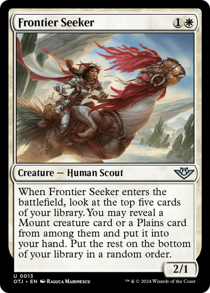 Frontier Seeker [Outlaws of Thunder Junction] - MTG Single
