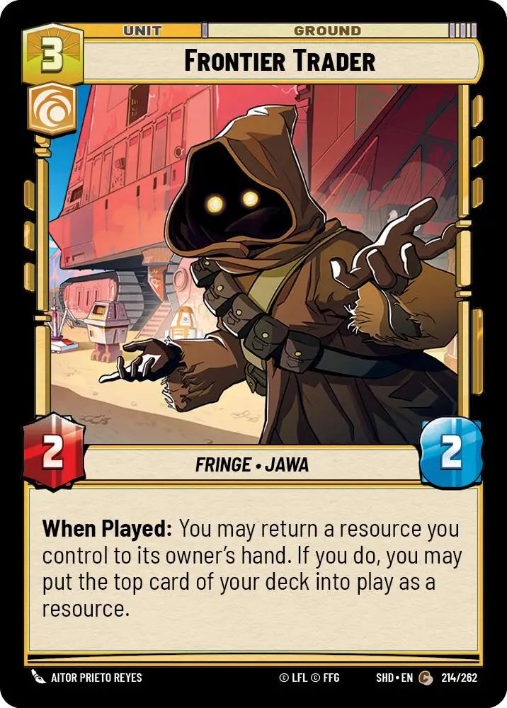 Frontier Trader (214/262) [Shadows of the Galaxy] - Star Wars: Unlimited Single