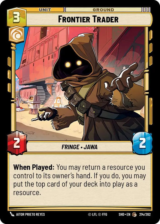 Frontier Trader (214/262) [Shadows of the Galaxy] - Star Wars: Unlimited Single