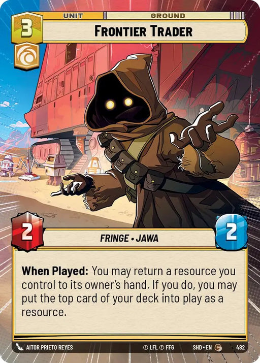 Frontier Trader (Hyperspace) (482) [Shadows of the Galaxy] - Star Wars: Unlimited Single
