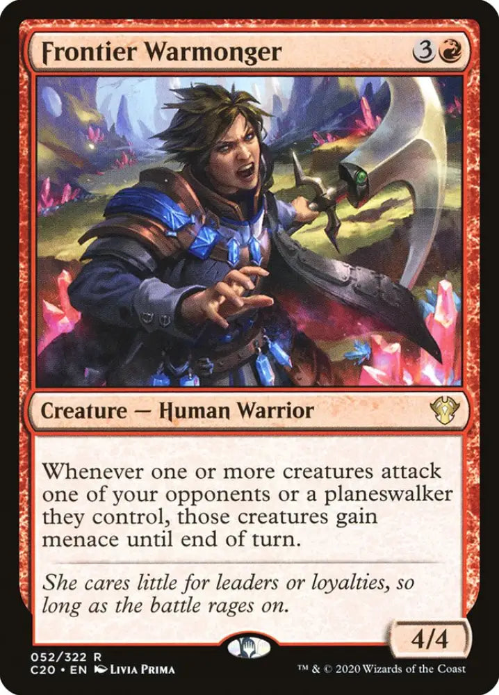 Frontier Warmonger [Commander 2020] - MTG Single
