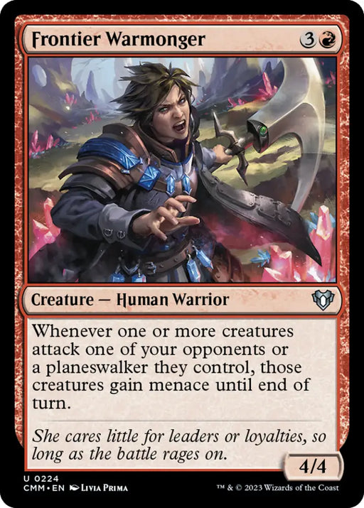 Frontier Warmonger [Commander Masters] - MTG Single