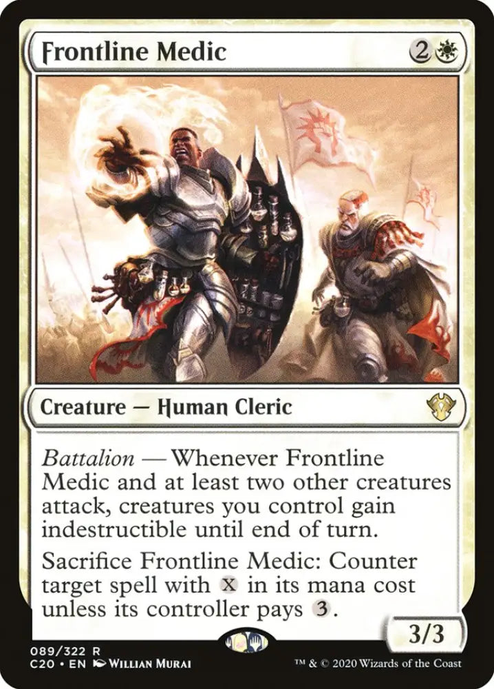 Frontline Medic [Commander 2020] - MTG Single