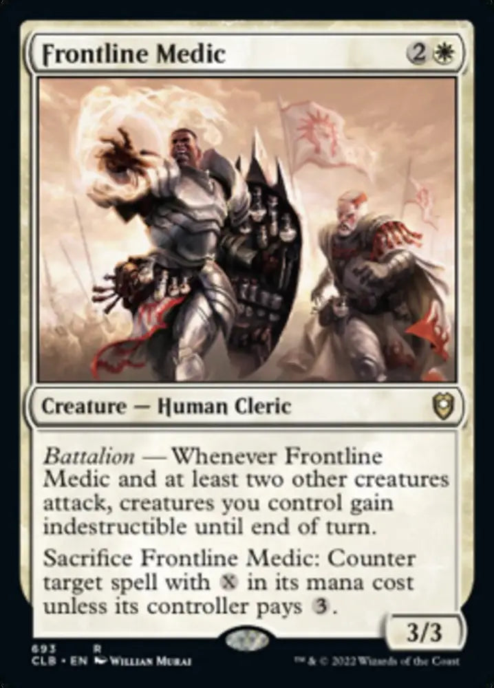 Frontline Medic [Commander Legends: Battle for Baldur’s Gate] - MTG Single