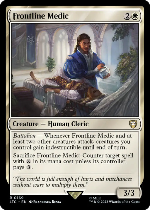 Frontline Medic [The Lord of the Rings: Tales of Middle-Earth Commander] - MTG Single