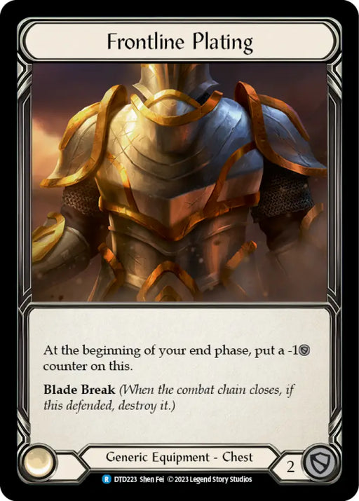 Frontline Plating [Dusk Till Dawn] - Flesh And Blood Single