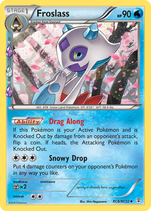 Froslass (RC8/RC32) [XY: Generations] - Pokemon Single