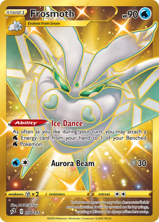 Frosmoth (204/192) [Sword & Shield: Rebel Clash] - Pokemon Single