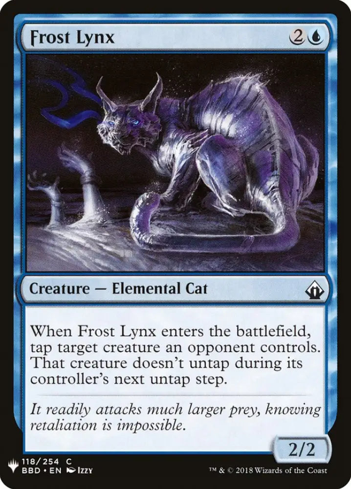 Frost Lynx [Mystery Booster] - MTG Single