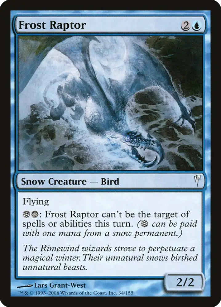 Frost Raptor [Coldsnap] - MTG Single