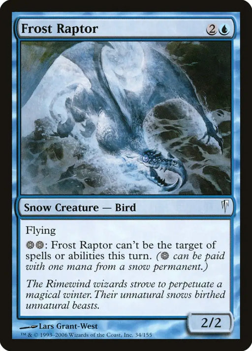 Frost Raptor [Coldsnap] - MTG Single