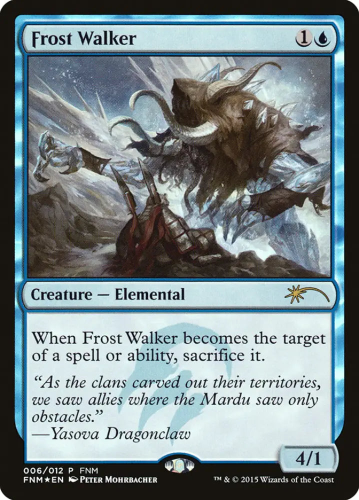 Frost Walker [Friday Night Magic 2015] - MTG Single