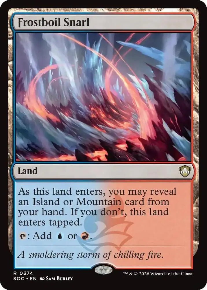 Frostboil Snarl (374) [Secrets of Strixhaven Commander]