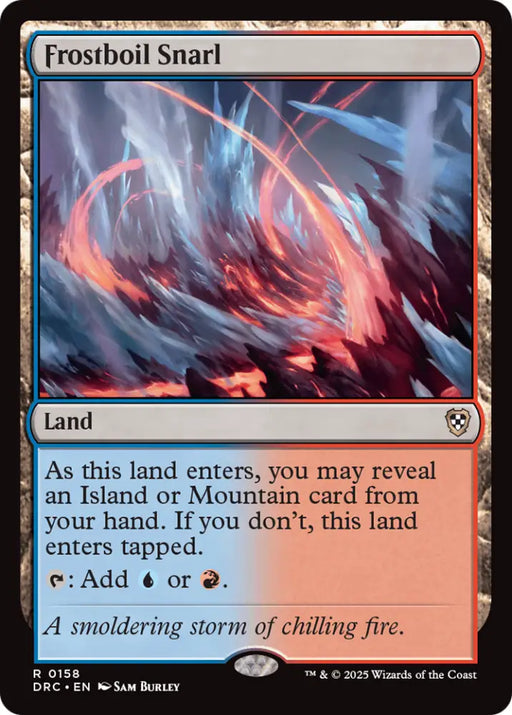 Frostboil Snarl [Aetherdrift Commander] - MTG Single