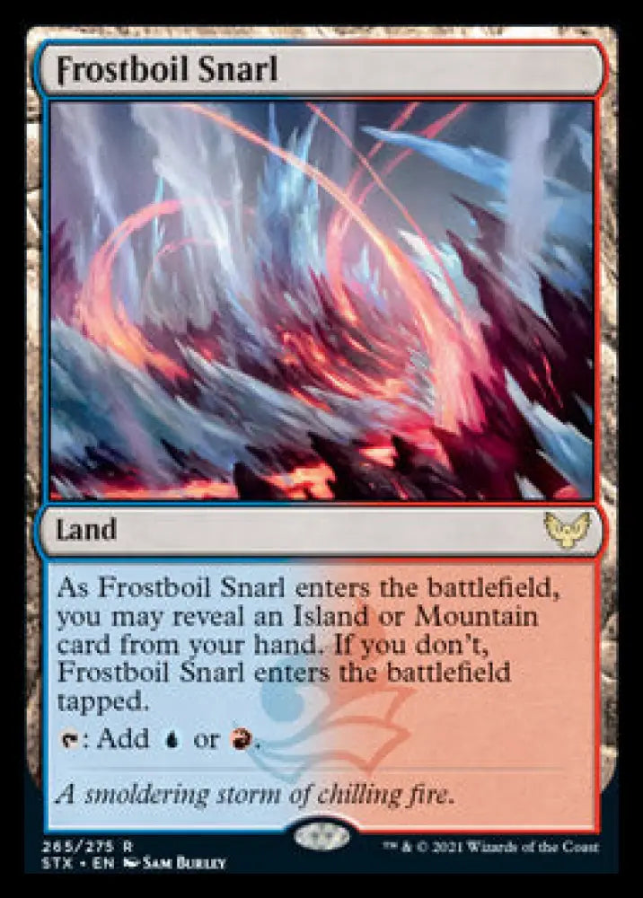 Frostboil Snarl [Strixhaven: School of Mages] - MTG Single