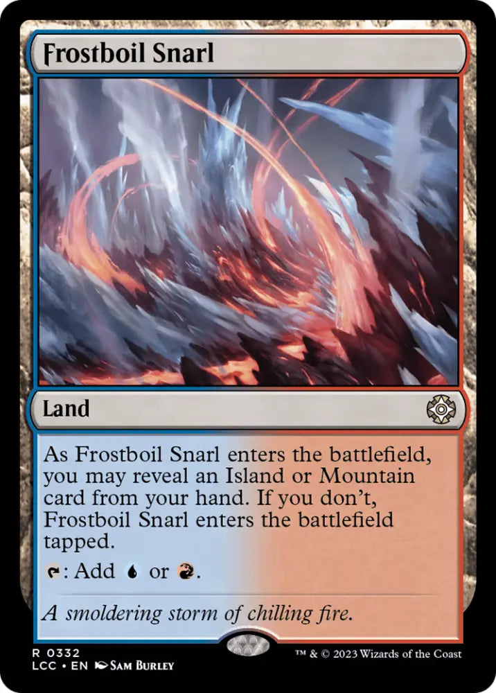 Frostboil Snarl [The Lost Caverns of Ixalan Commander] - MTG Single