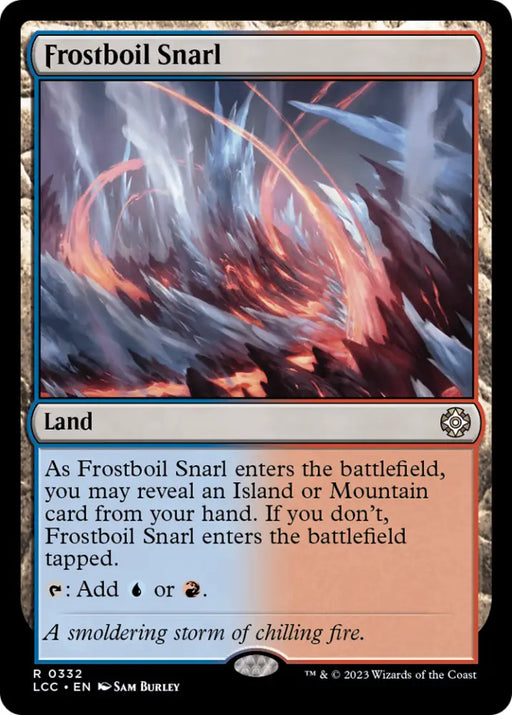 Frostboil Snarl [The Lost Caverns of Ixalan Commander] - MTG Single