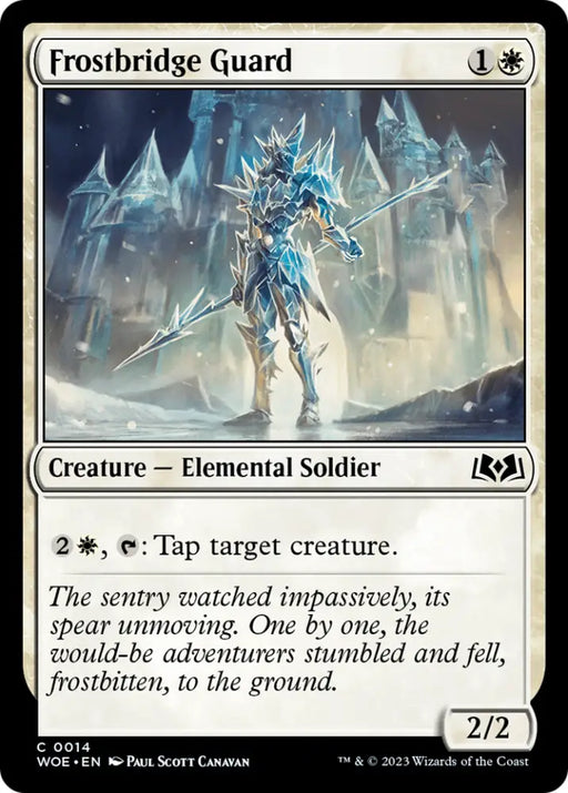 Frostbridge Guard [Wilds of Eldraine] - MTG Single