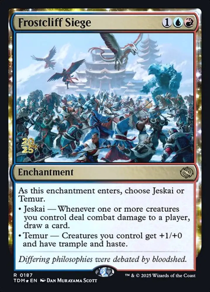 Frostcliff Siege (187s) [Tarkir: Dragonstorm Promos]